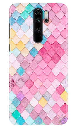 Pink Pattern Case for Xiaomi Redmi 9 Prime (Design No. 215)