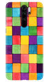 Colorful Square Case for Xiaomi Redmi 9 Prime (Design No. 218)