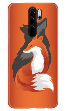 Wolf  Mobile Back Case for Xiaomi Redmi 9 Prime (Design - 224)