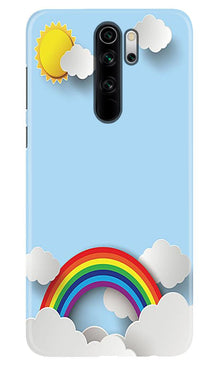 Rainbow Mobile Back Case for Xiaomi Redmi 9 Prime (Design - 225)