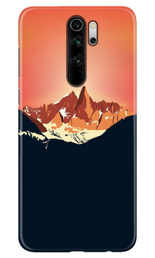 Mountains Mobile Back Case for Xiaomi Redmi 9 Prime (Design - 227)
