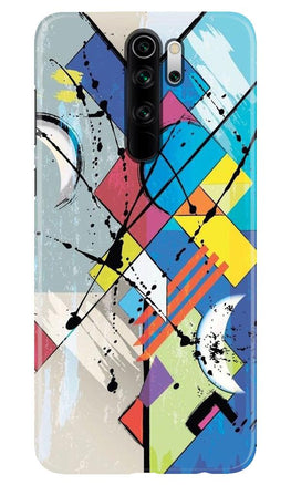 Modern Art Case for Poco M2 (Design No. 235)