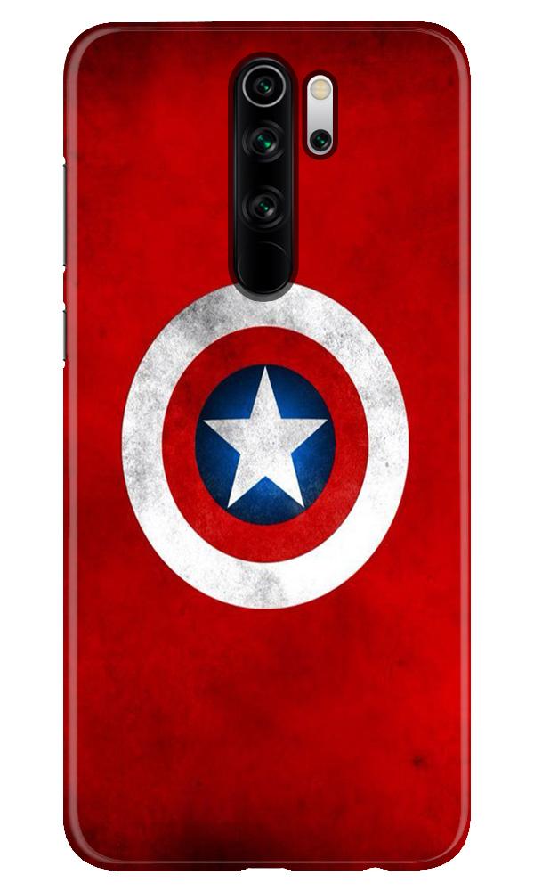 Captain America Case for Xiaomi Redmi 9 Prime (Design No. 249)