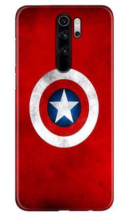 Captain America Case for Xiaomi Redmi 9 Prime (Design No. 249)