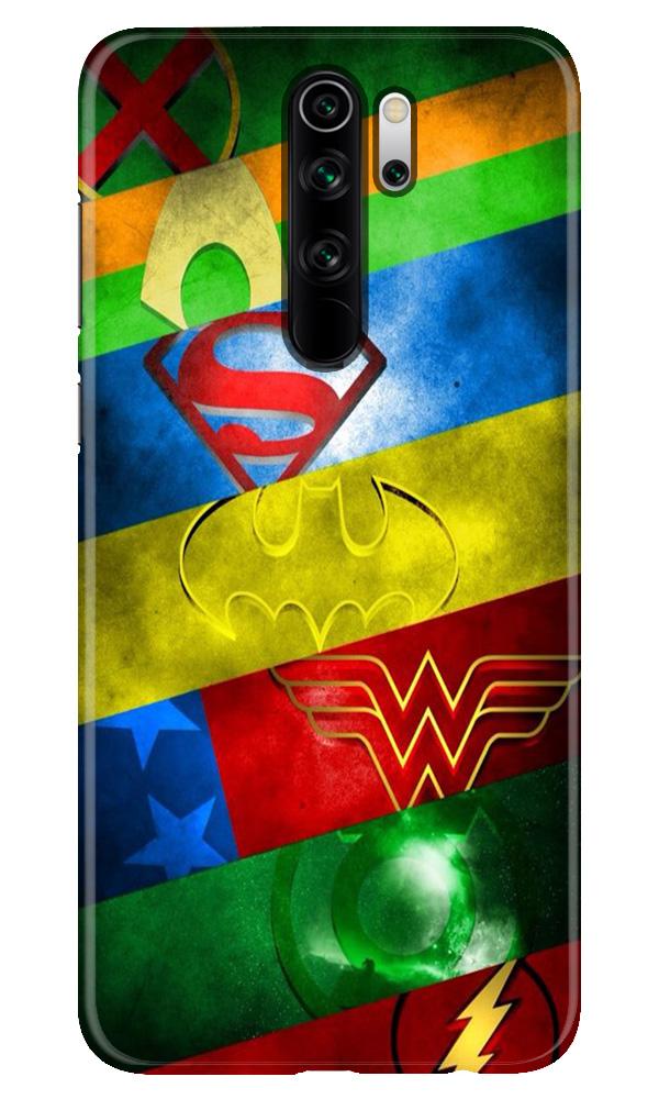 Superheros Logo Case for Xiaomi Redmi 9 Prime (Design No. 251)