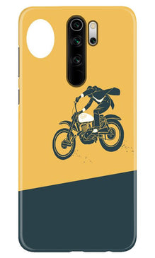 Bike Lovers Mobile Back Case for Xiaomi Redmi 9 Prime (Design - 256)