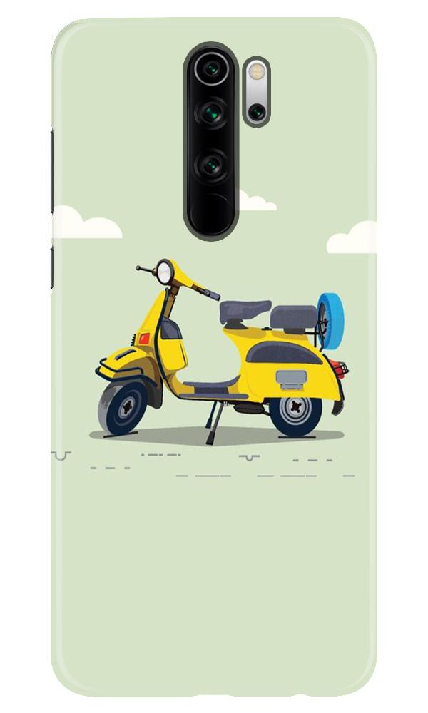Vintage Scooter Case for Xiaomi Redmi 9 Prime (Design No. 260)