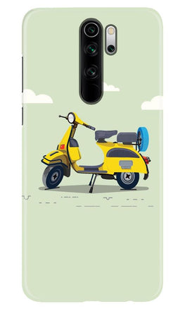 Vintage Scooter Case for Poco M2 (Design No. 260)
