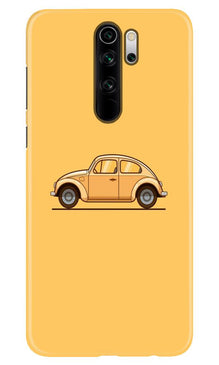 Vintage Car Mobile Back Case for Xiaomi Redmi 9 Prime (Design - 262)