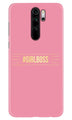 Girl Boss Pink Case for Xiaomi Redmi 9 Prime (Design No. 263)