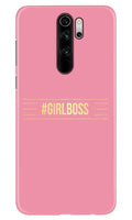 Girl Boss Pink Case for Poco M2 (Design No. 263)