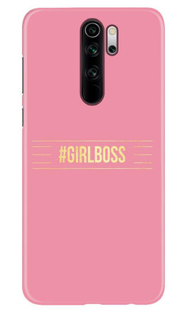 Girl Boss Pink Case for Poco M2 (Design No. 263)