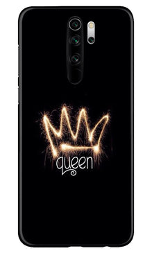 Queen Mobile Back Case for Poco M2 (Design - 270)