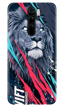 Lion Mobile Back Case for Poco M2 (Design - 278)