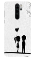 Cute Kid Couple Case for Xiaomi Redmi 9 Prime (Design No. 283)