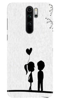 Cute Kid Couple Case for Poco M2 (Design No. 283)