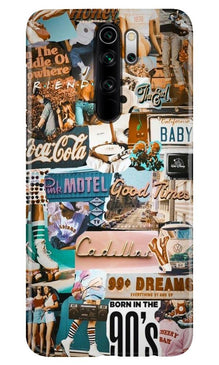 Vintage Design Mobile Back Case for Xiaomi Redmi 9 Prime (Design - 284)