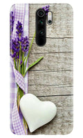 White Heart Case for Poco M2 (Design No. 298)