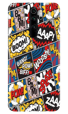 Boom Mobile Back Case for Xiaomi Redmi 9 Prime (Design - 302)