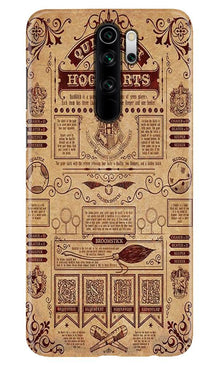 Hogwarts Mobile Back Case for Poco M2 (Design - 304)