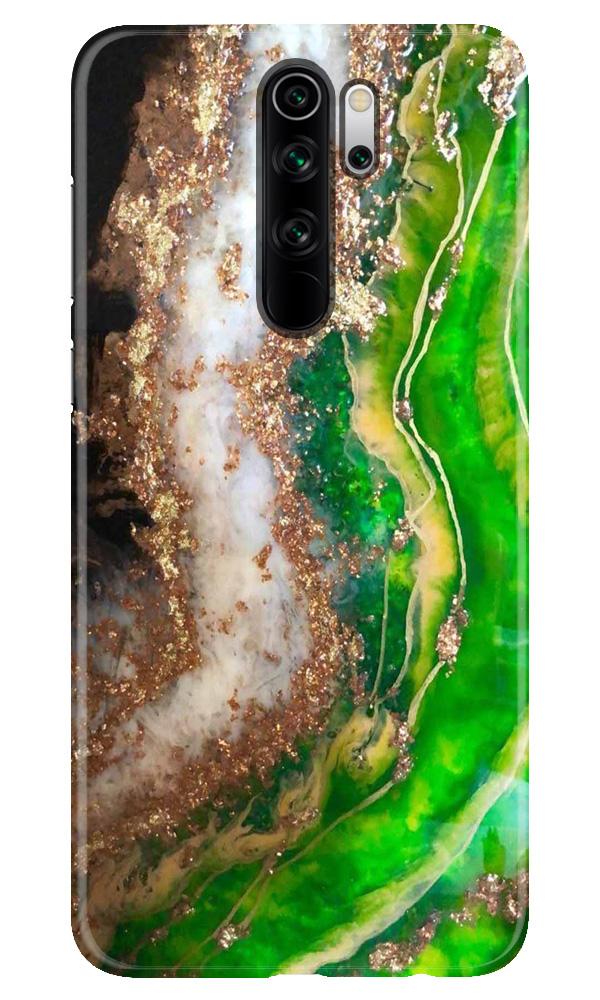 Marble Texture Mobile Back Case for Poco M2 (Design - 307)