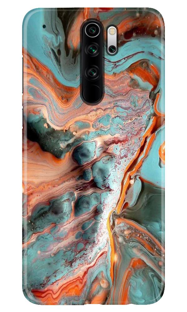 Marble Texture Mobile Back Case for Poco M2 (Design - 309)