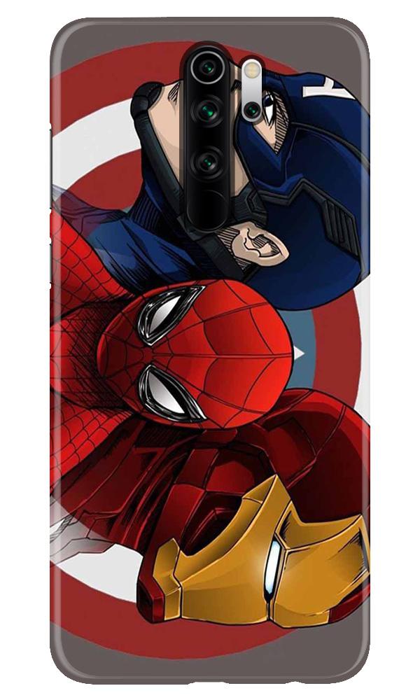 Superhero Mobile Back Case for Poco M2 (Design - 311)