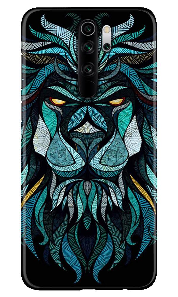 Lion Mobile Back Case for Poco M2 (Design - 314)