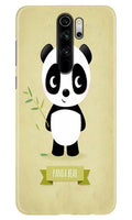 Panda Bear Mobile Back Case for Poco M2 (Design - 317)