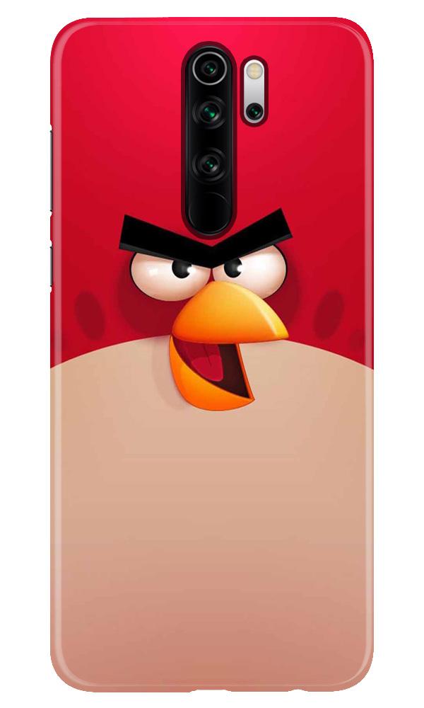 Angry Bird Red Mobile Back Case for Xiaomi Redmi 9 Prime (Design - 325)