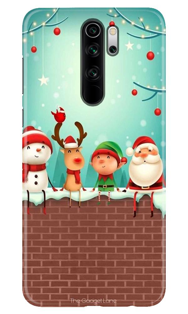 Santa Claus Mobile Back Case for Poco M2 (Design - 334)
