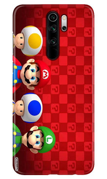 Mario Mobile Back Case for Xiaomi Redmi 9 Prime (Design - 337)