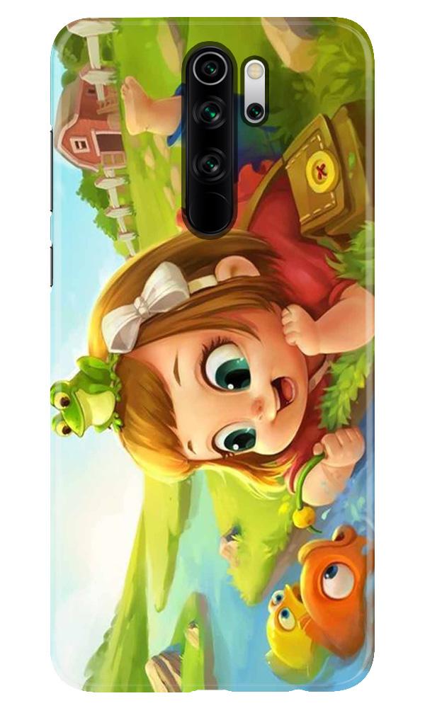 Baby Girl Mobile Back Case for Xiaomi Redmi 9 Prime (Design - 339)