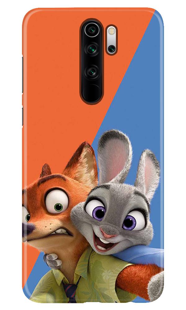 Cartoon Mobile Back Case for Poco M2 (Design - 346)