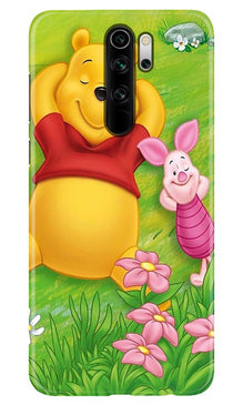 Winnie The Pooh Mobile Back Case for Xiaomi Redmi 9 Prime (Design - 348)