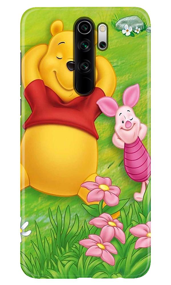 Winnie The Pooh Mobile Back Case for Poco M2 (Design - 348)