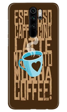 Love Coffee Mobile Back Case for Xiaomi Redmi 9 Prime (Design - 351)