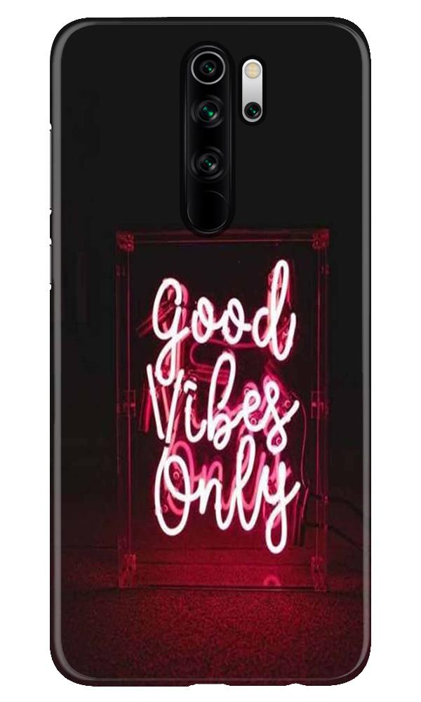 Good Vibes Only Mobile Back Case for Xiaomi Redmi 9 Prime (Design - 354)