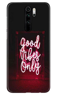 Good Vibes Only Mobile Back Case for Poco M2 (Design - 354)