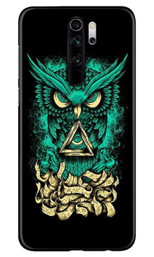 Owl Mobile Back Case for Xiaomi Redmi 9 Prime (Design - 358)
