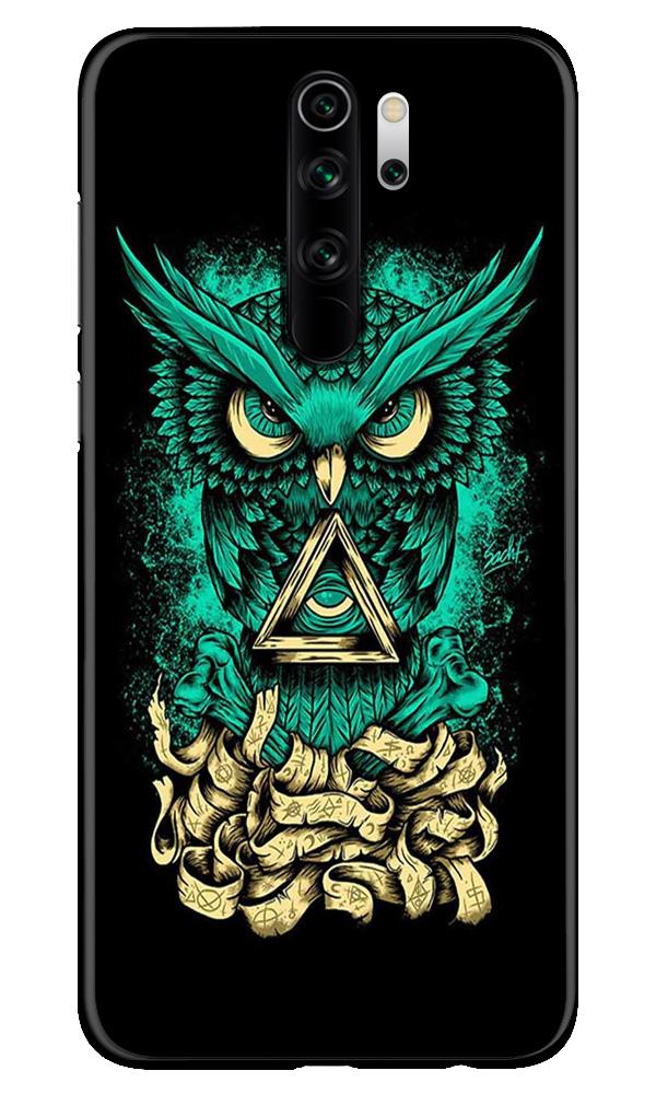 Owl Mobile Back Case for Poco M2 (Design - 358)
