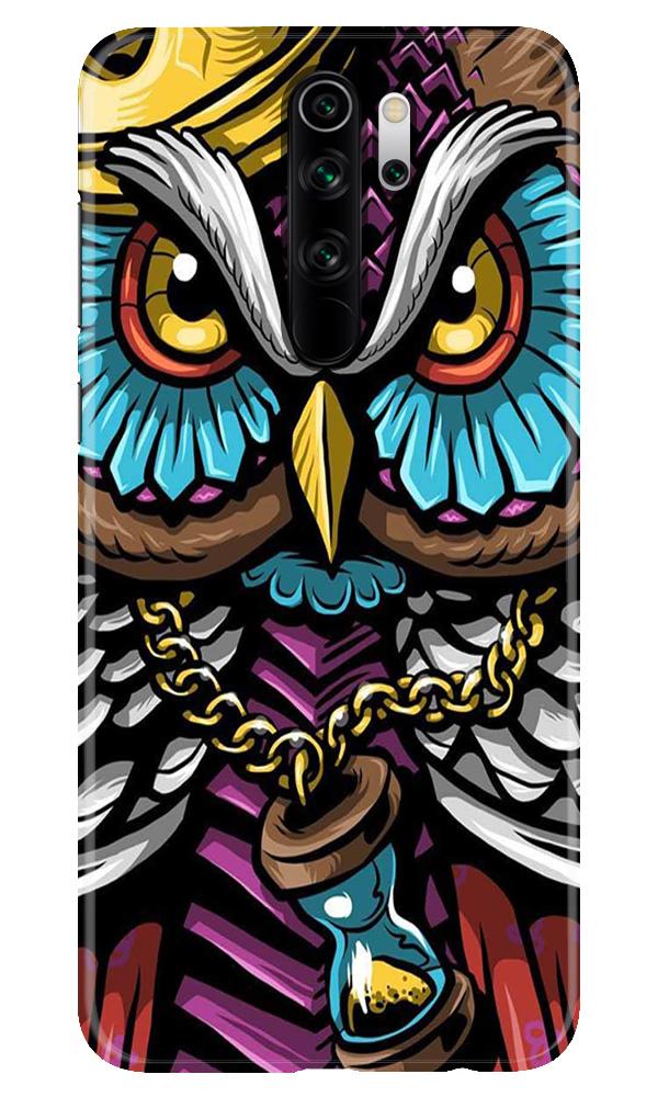 Owl Mobile Back Case for Xiaomi Redmi 9 Prime (Design - 359)