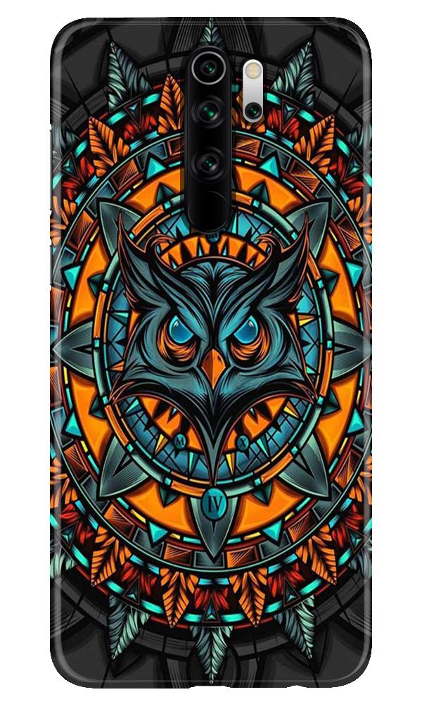 Owl Mobile Back Case for Xiaomi Redmi 9 Prime (Design - 360)