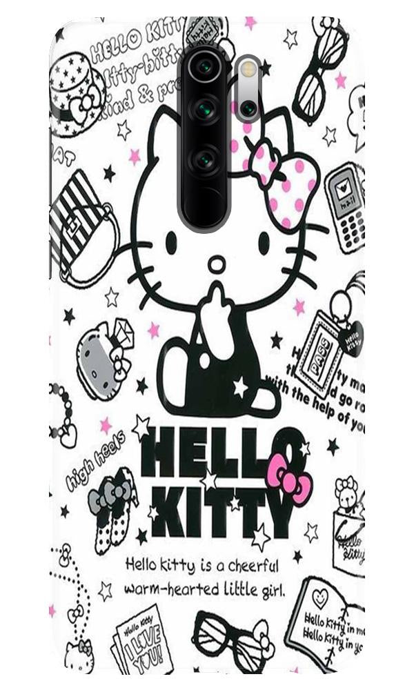 Hello Kitty Mobile Back Case for Poco M2 (Design - 361)