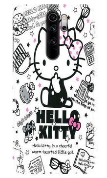 Hello Kitty Mobile Back Case for Poco M2 (Design - 361)