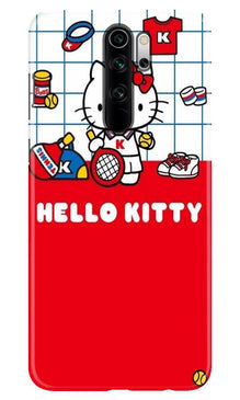 Hello Kitty Mobile Back Case for Xiaomi Redmi 9 Prime (Design - 363)