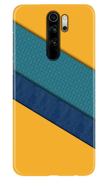 Diagonal Pattern Mobile Back Case for Xiaomi Redmi 9 Prime (Design - 370)