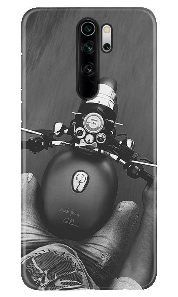 Royal Enfield Mobile Back Case for Poco M2 (Design - 382)