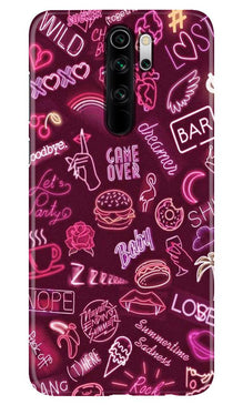 Party Theme Mobile Back Case for Xiaomi Redmi 9 Prime (Design - 392)