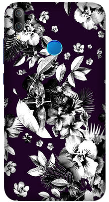 white flowers Mobile Back Case for Asus Zenfone Max Pro M1 (Design - 7)